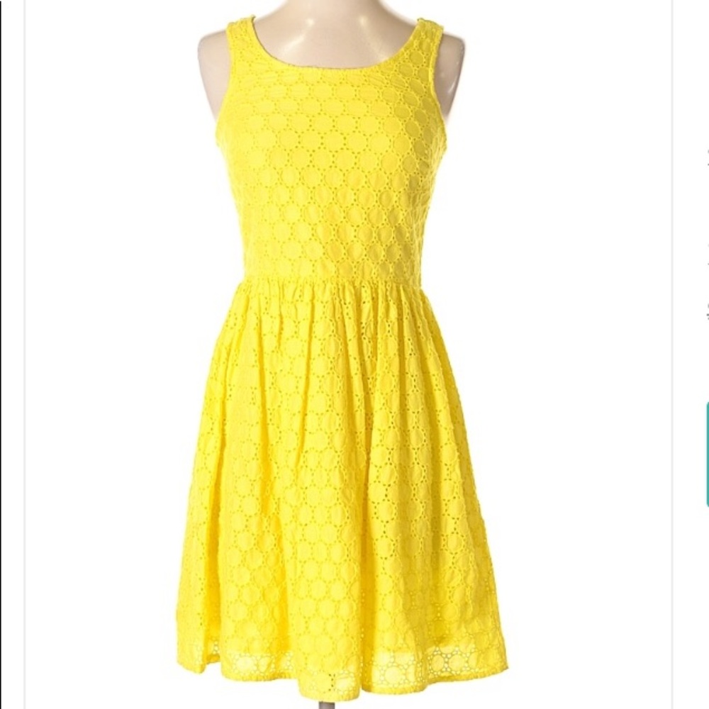 Old Navy yellow Sun dress